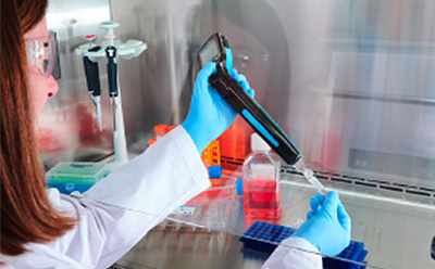 The Scepter™ 3.0 cell counter can be used in the tissue culture hood Cell Counting Equipment