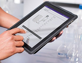 Poster: MyMilliq Tablet MyMilli-Q™ Digital Services